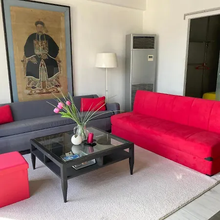 Apartment Red Grey Loft