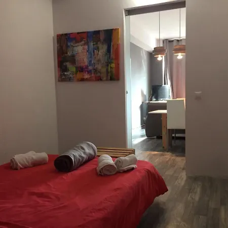 Red Grey Loft Apartment *